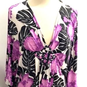 $98 Coldesina Tina Kaftan Maxi Dress (sz XS - fits many sizes)
